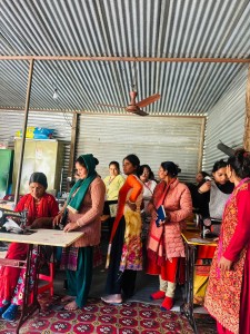 Samabikas Nepal conducted vocational training under the project funded by GFF.